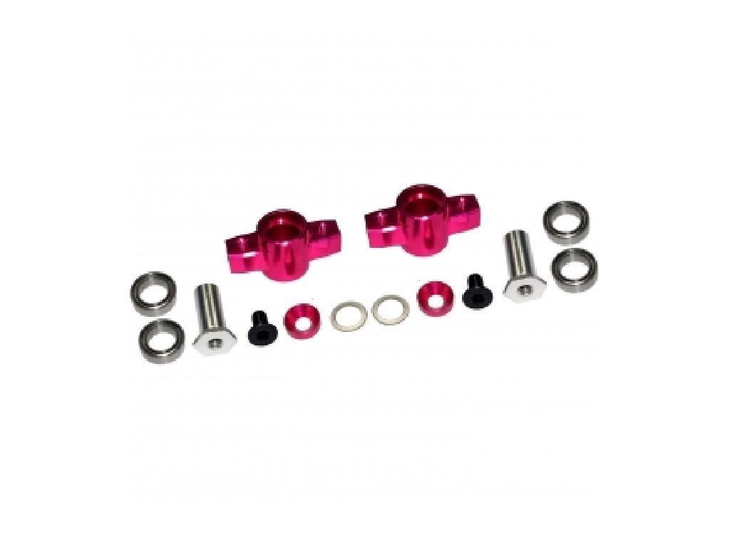3レーシング SAKURA D4用2ウェイズ180度マルチミキシングアーム ピンク